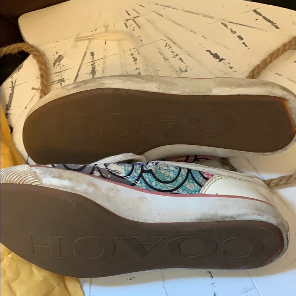 Coach Multi-Color Sneakers - Picture 3 of 5